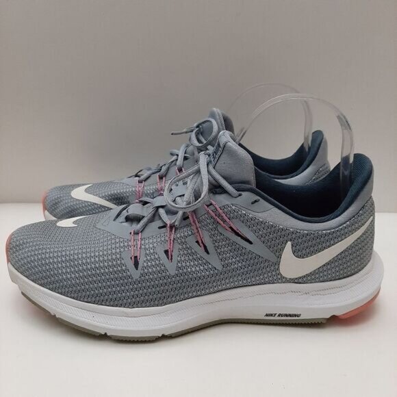 NIKE Quest Athletic Running Shoes Gray & Pink Women's Sz 8.5 - Picture 8 of 14